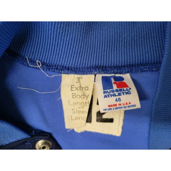 Vintage Spokane College Snap‎ Button Jacket Russell Athletic USA #12 sz 46 - Picture 7 of 9